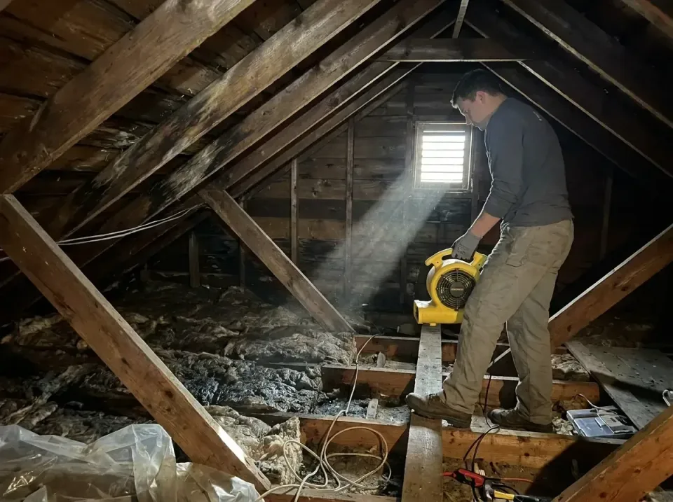 attic-water-damage-drying-proc-007 — frequently asked questions, Emergency Water Extraction & 24/7 Flood Response in Mount D…
